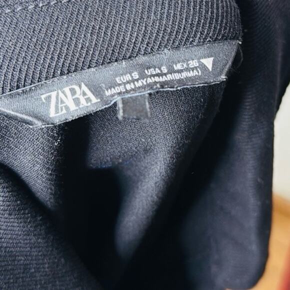 Zara Black Oversized Utility Jacket - Picture 4 of 6